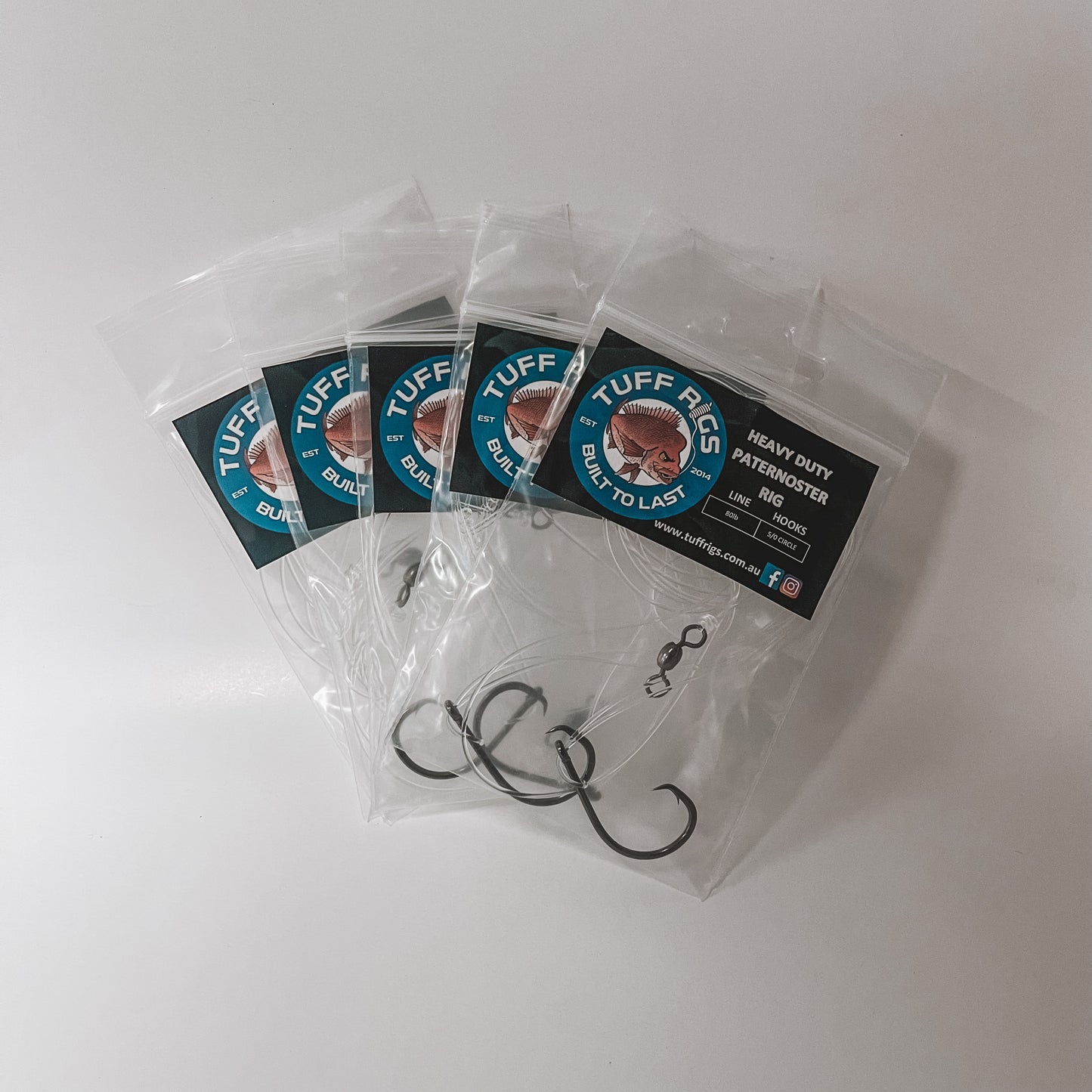 Heavy Duty Offshore Paternoster Bait Fishing Rigs