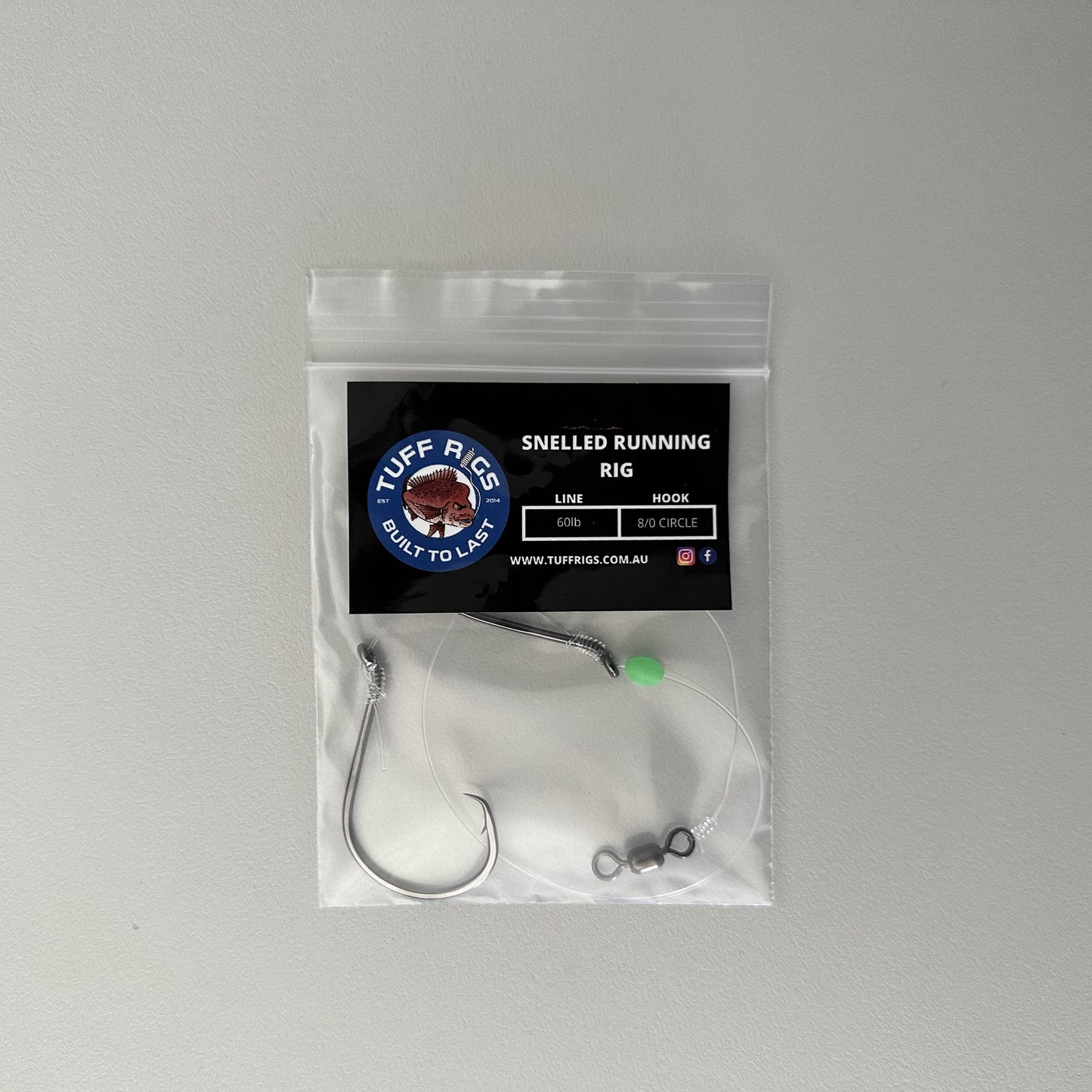 Snelled Running Fishing Bait Rigs