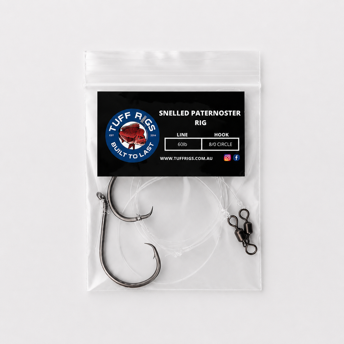 Snelled Paternoster Fishing Bait Rigs – Tuffrigs