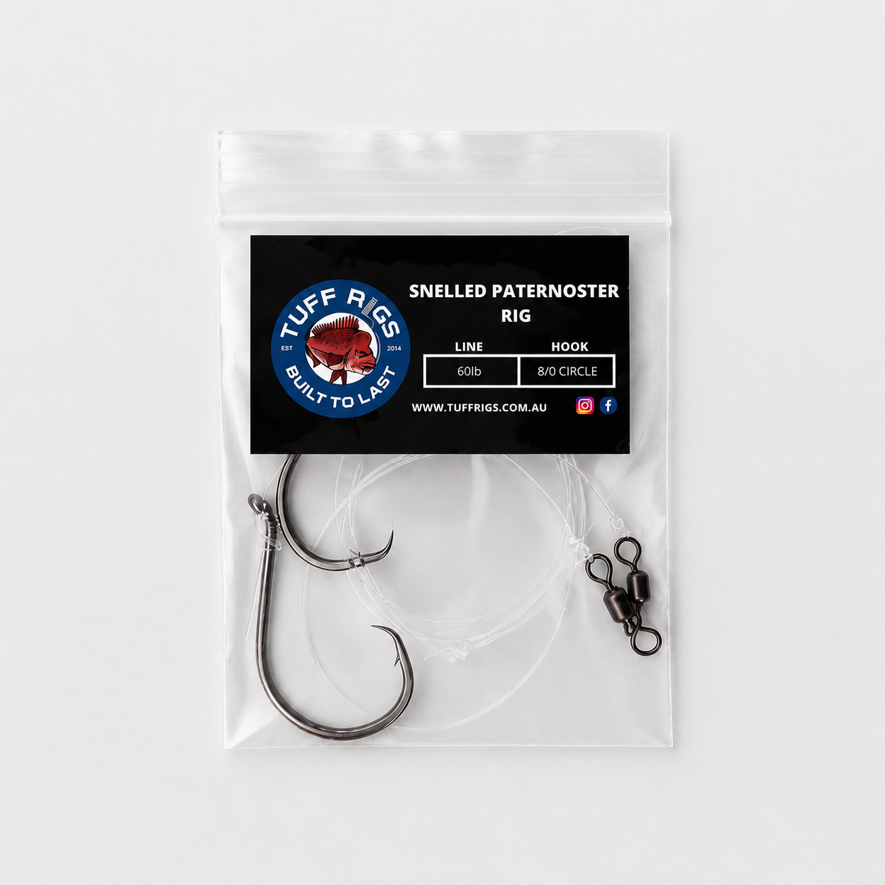 Snelled Paternoster Fishing Bait Rigs