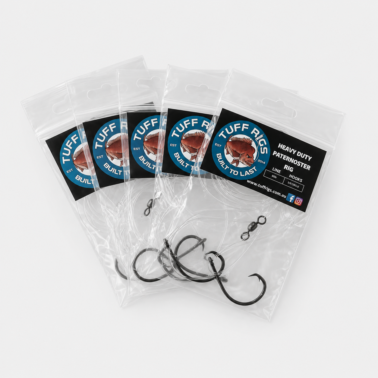 Heavy Duty Paternoster Bait Fishing Rigs