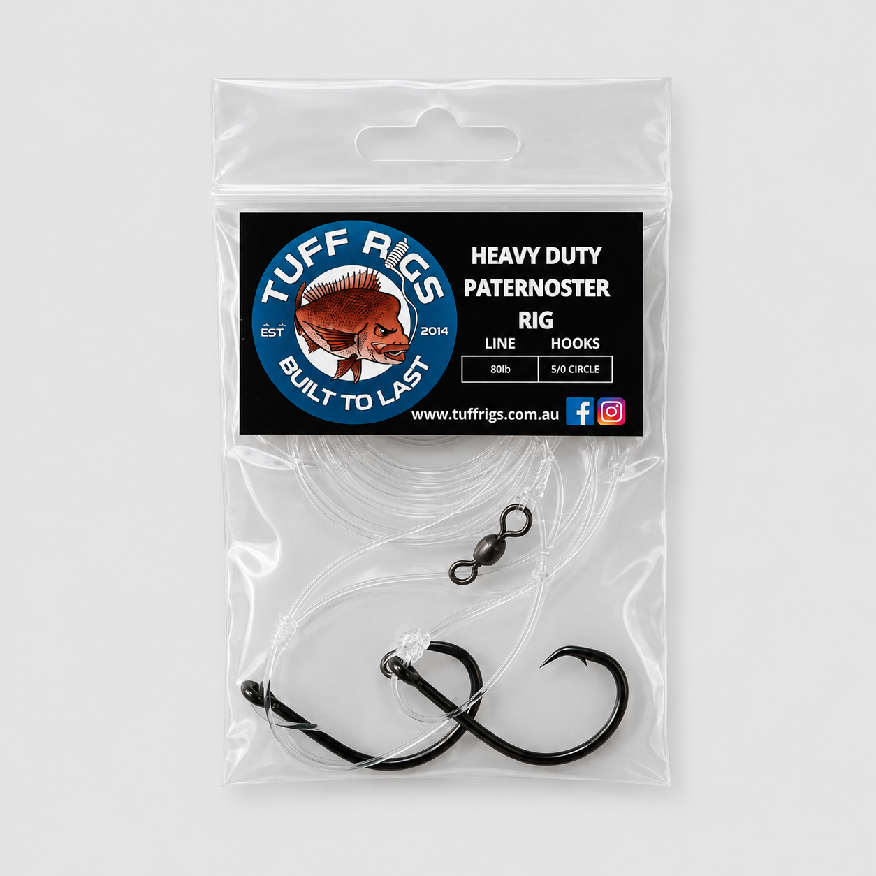 Heavy Duty Paternoster Bait Fishing Rigs