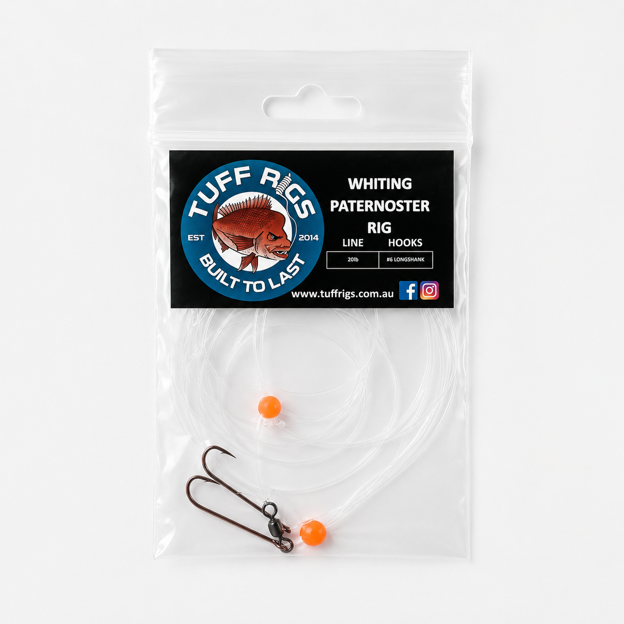 Whiting Paternoster Fishing Bait Rigs